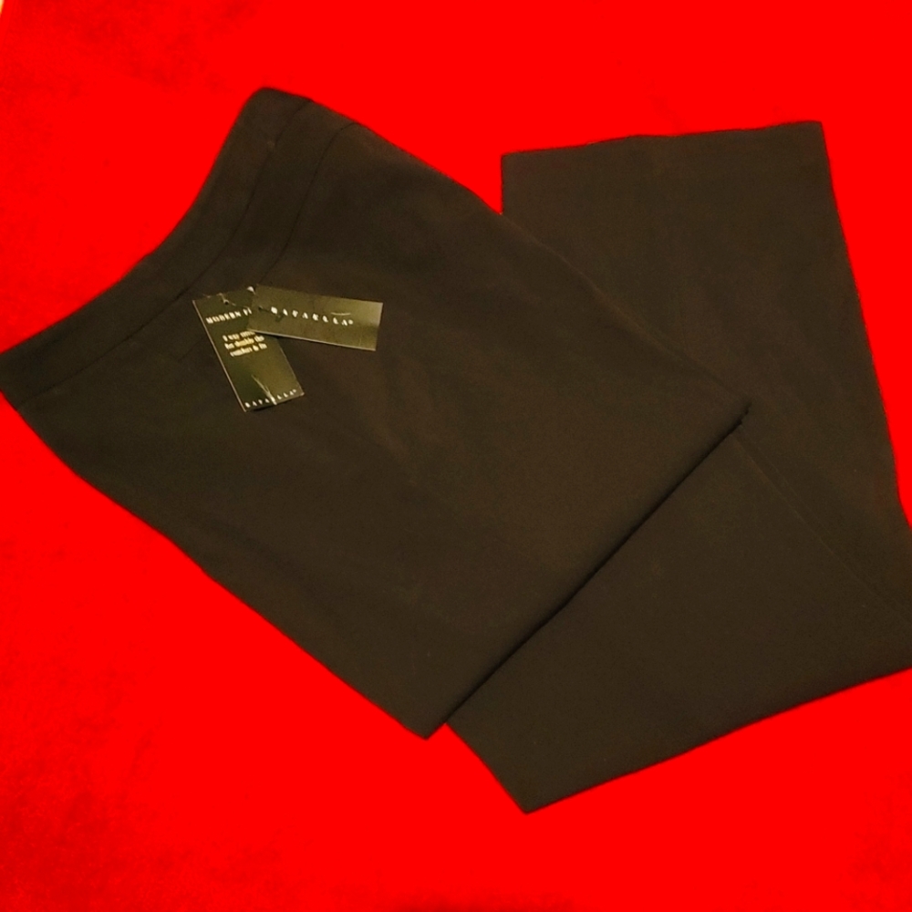 Rafaella Women’s NWT Size 10 Modern Fit Wide Leg Pants in Black